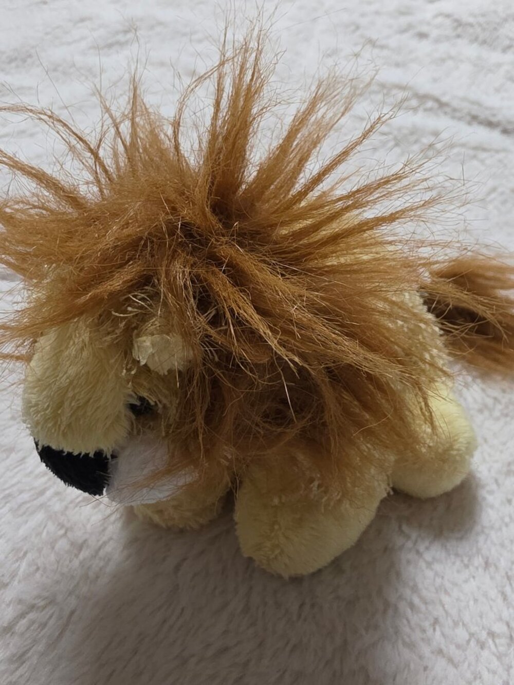 Vintage Ganz Webkinz Lil' Kinz Lion Plush Stuffed Animal HS006 No Code